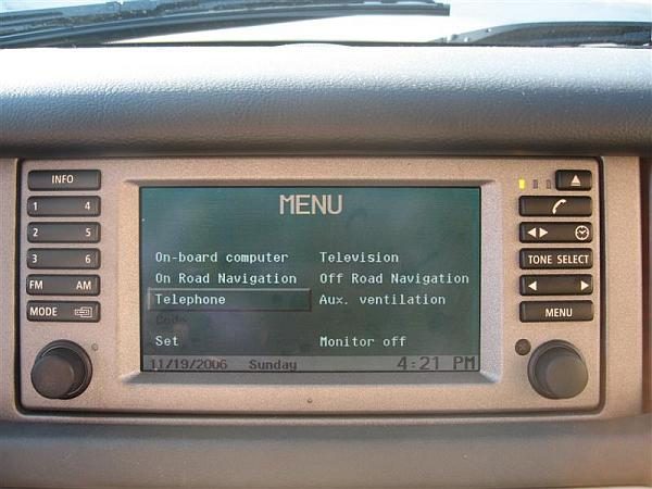 Land Rover Tłumaczenie nawigacji - Polskie menu
